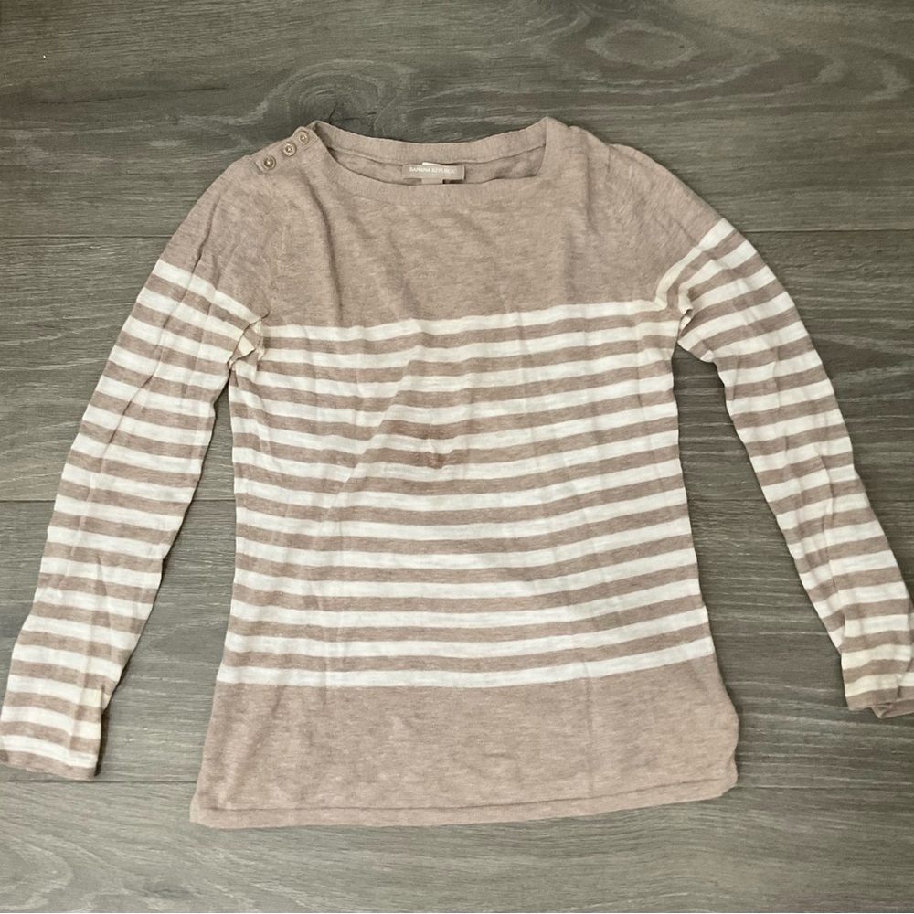 Banana Republic Lightweight Cotton Sweater S